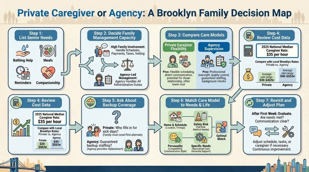 Best Elderly Care in Brooklyn infographic